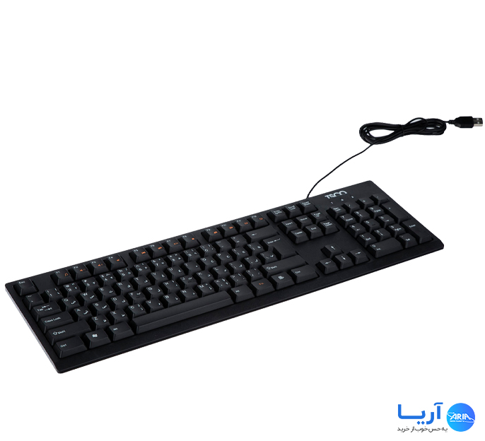 قیمت و خرید کیبورد تسکو TSCO TK 8017 | فروشگاه آریا قیمت و خرید کیبورد تسکو TSCO TK 8017 | فروشگاه آریا